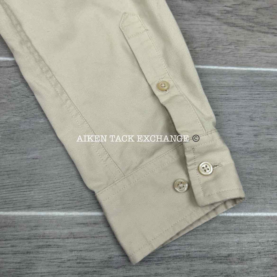 Aiken Hounds Long Sleeve Button Down Top, Size Medium