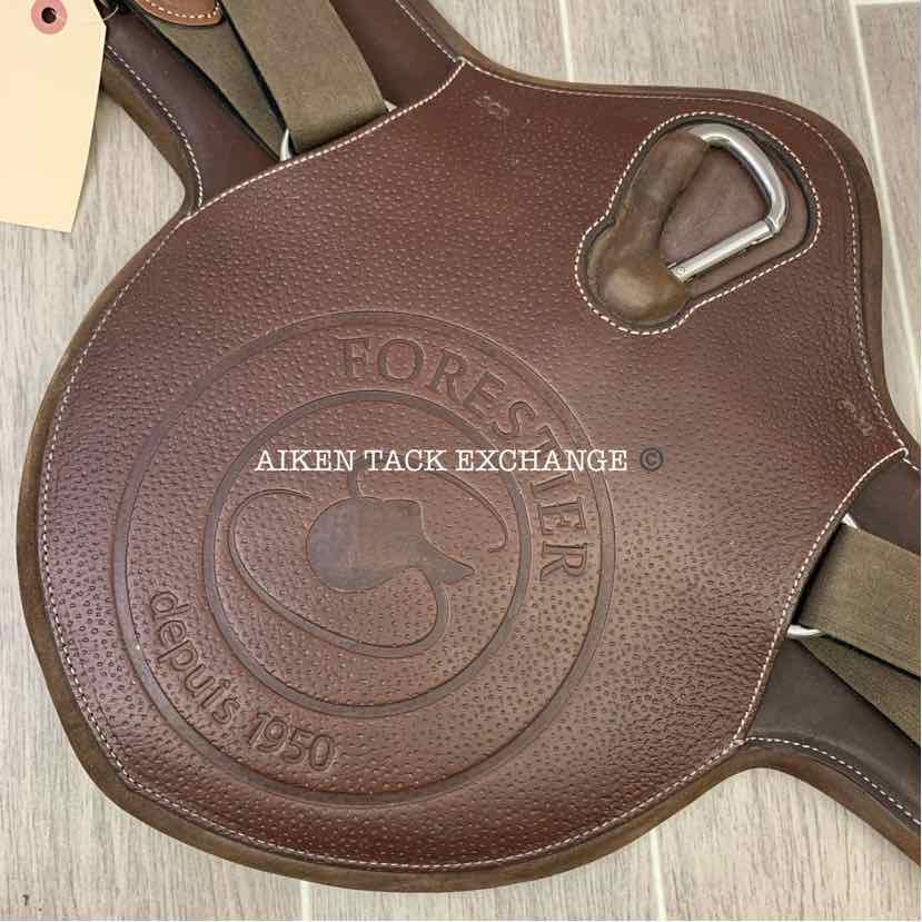 Forestier Belly Guard Stud Girth, Brown, 24"
