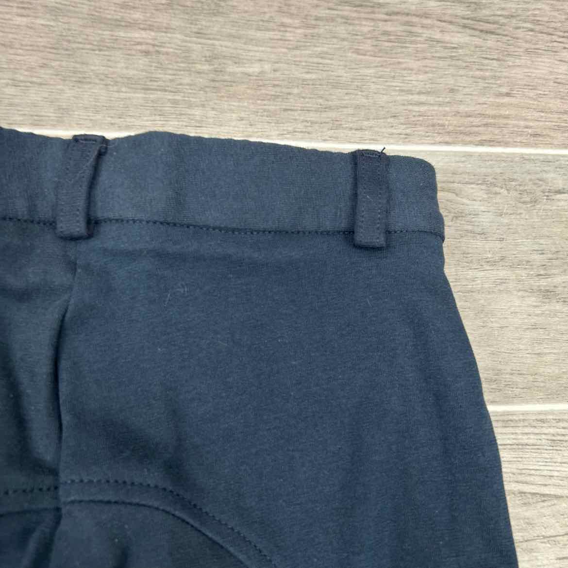 Eqituff Children's Knee Patch Breeches, Navy, Size 12, Brand New
