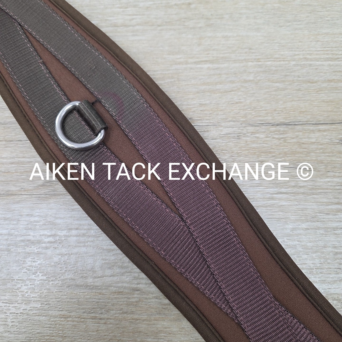 SmartPak Memory Foam Girth with Double End Elastic, Brown, 48"