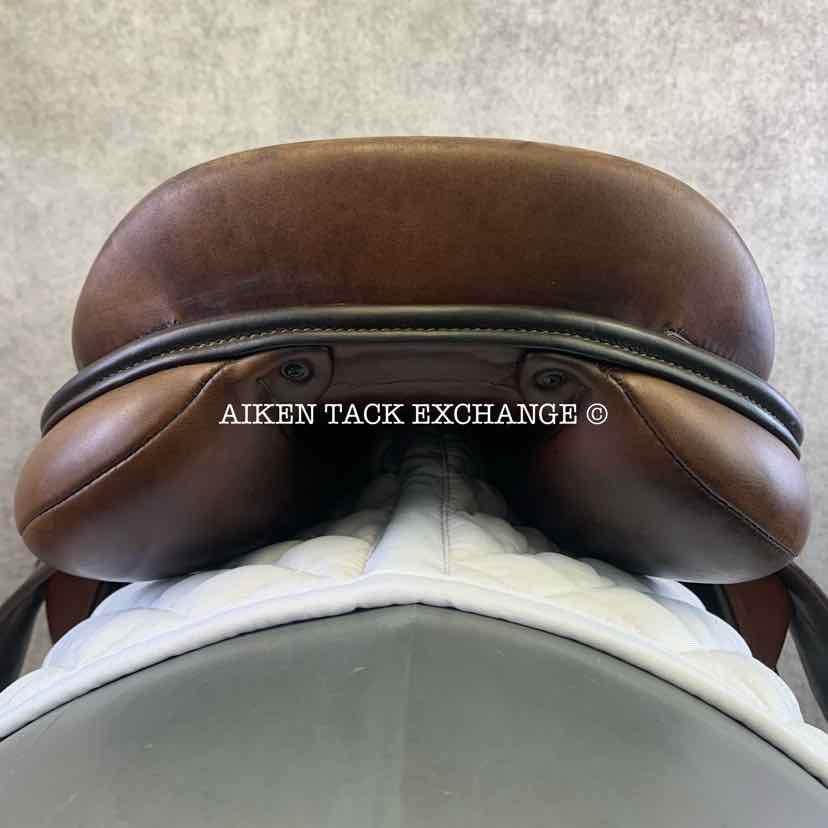 2014 Schleese Jete Close Contact Jump Saddle, 16.5" Seat, Adjustable AdapTree, Wool Flocked Panels