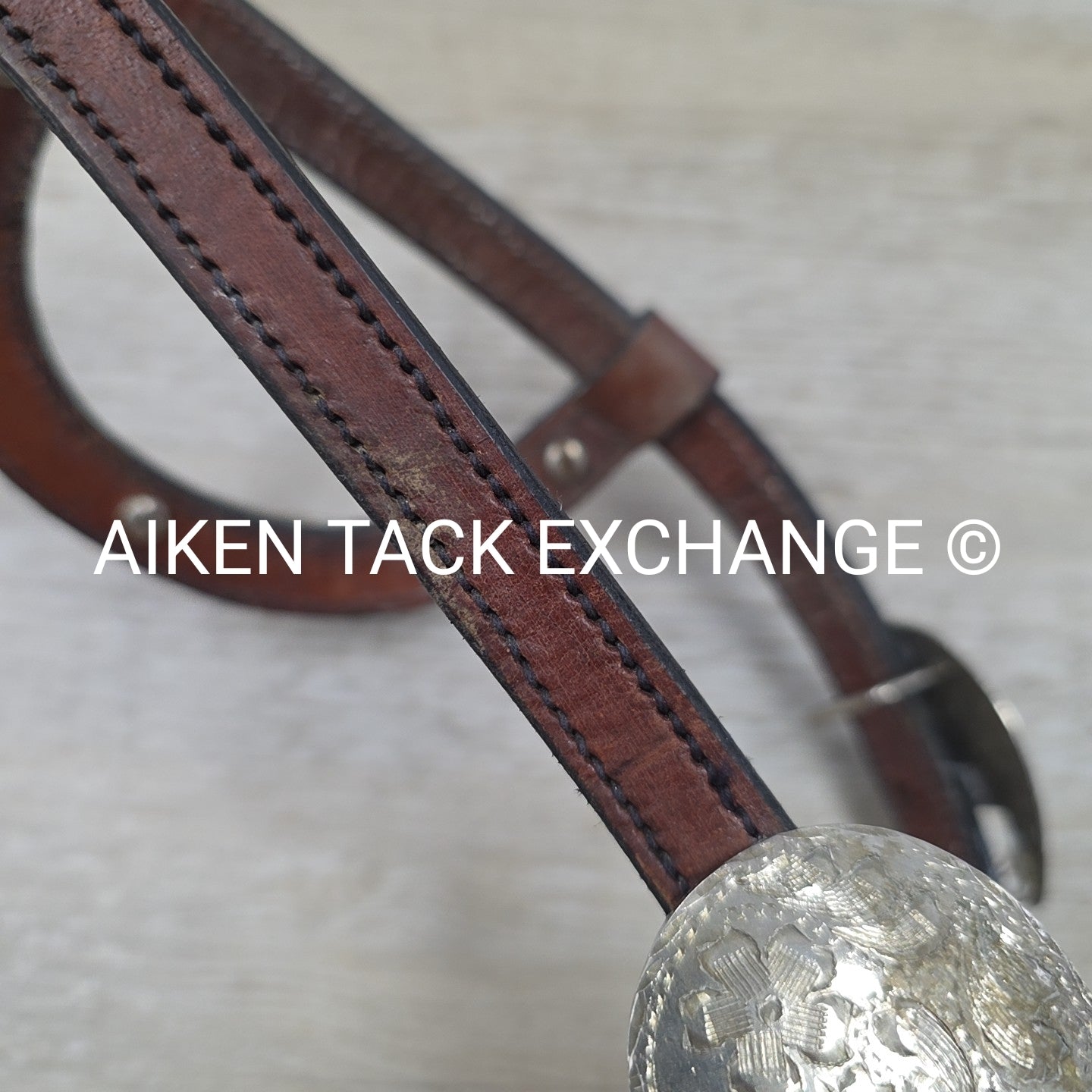 One Ear Headstall, Brown, No Reins