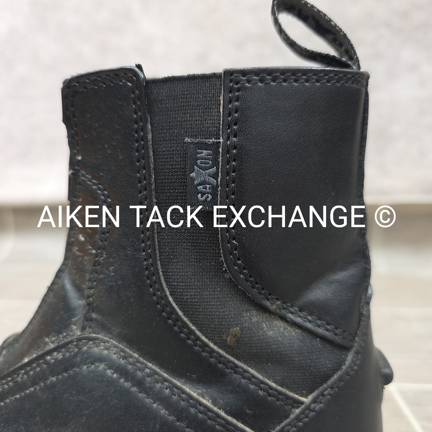 Saxon Syntovia Zip Paddock Boots, Size 5