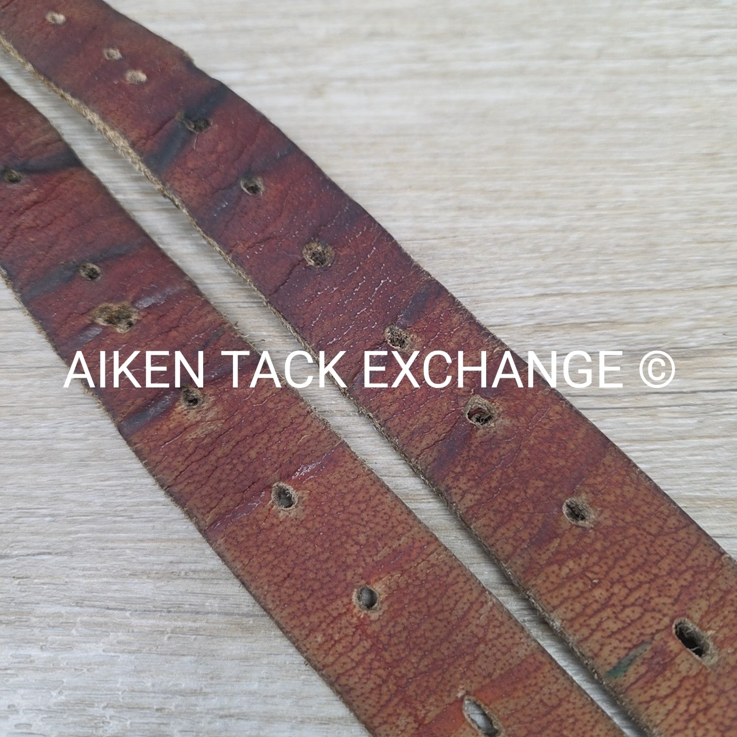 The Tackeria Buffalo Stirrup Leathers, Brown, 60"