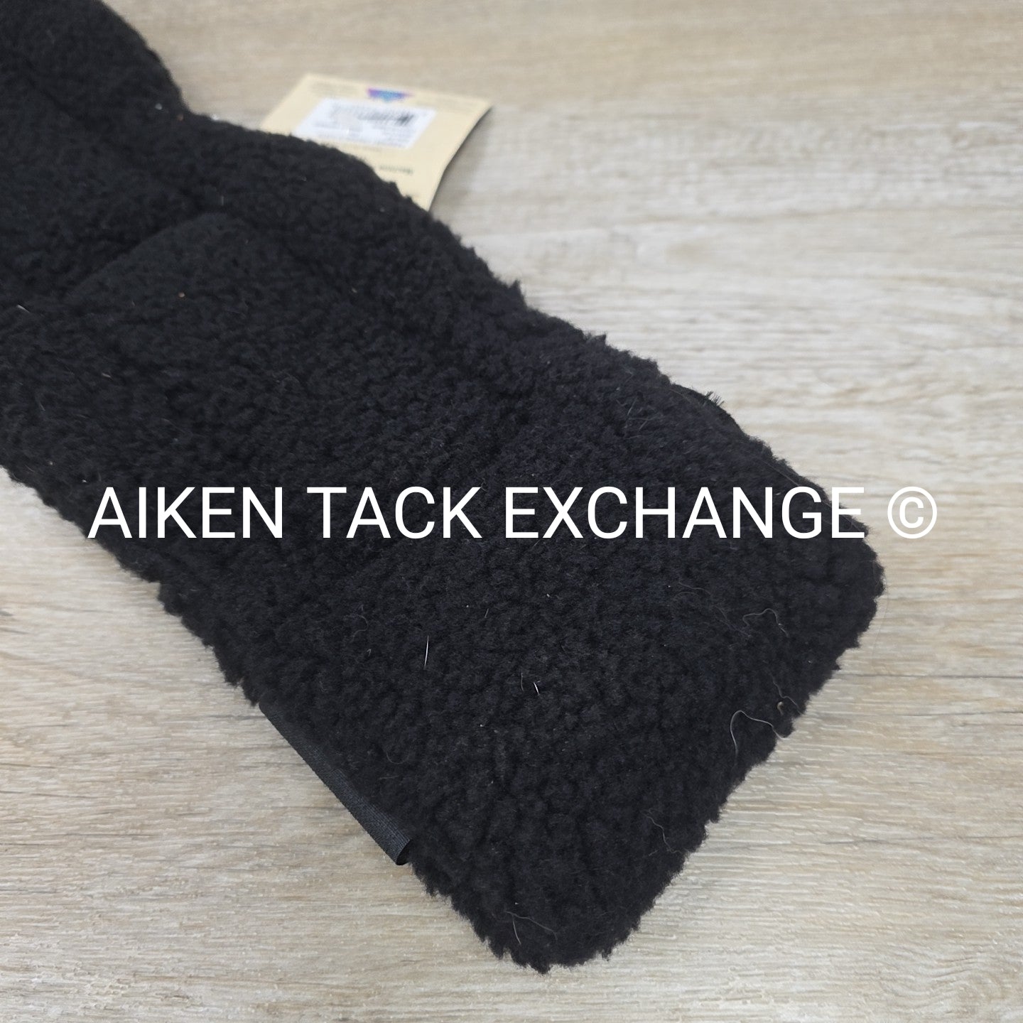 Toklat Contour Synthetic Fleece Dressage Girth, Black, 24"