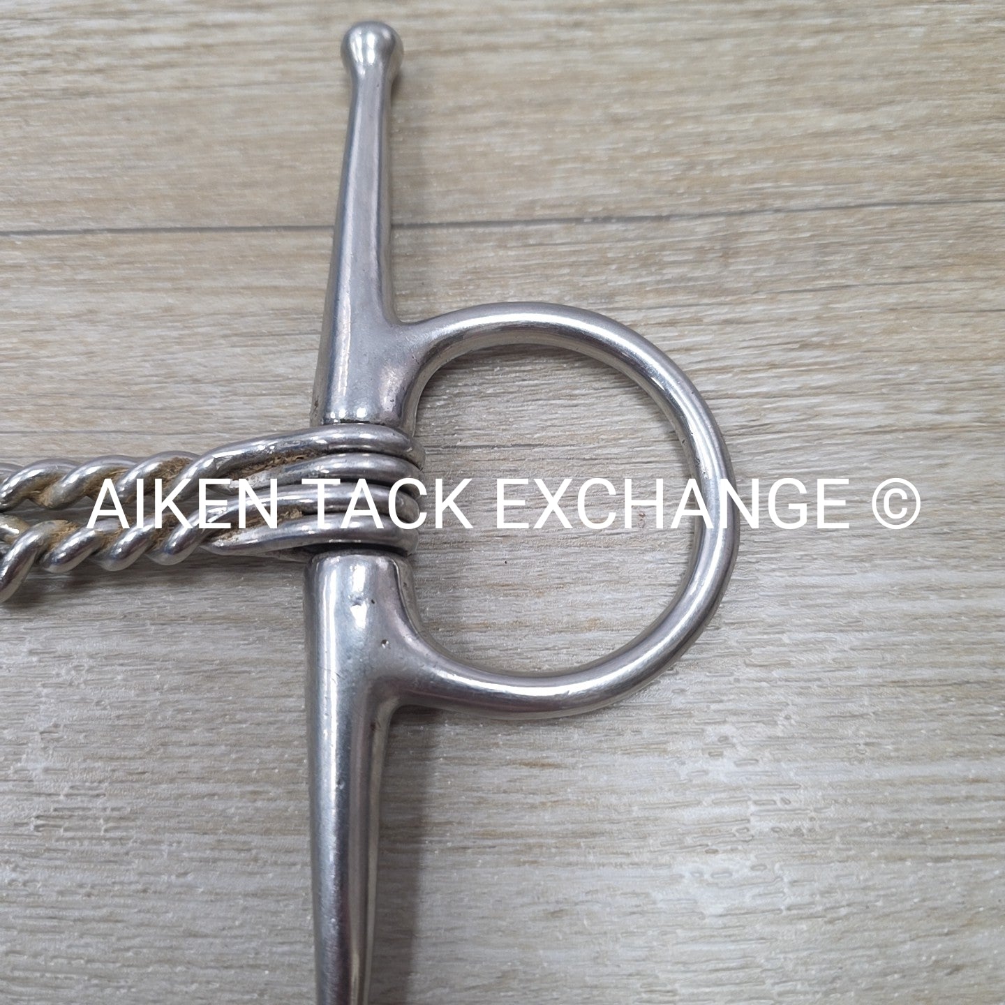 Double Twisted Wire Full Cheek Bit 4.75"