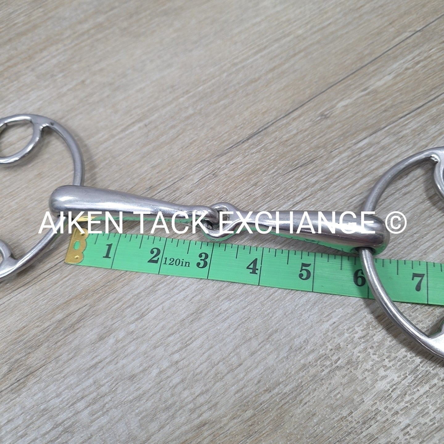 Single Joint Large Ring Beval Loop Gag Bit 5.5"