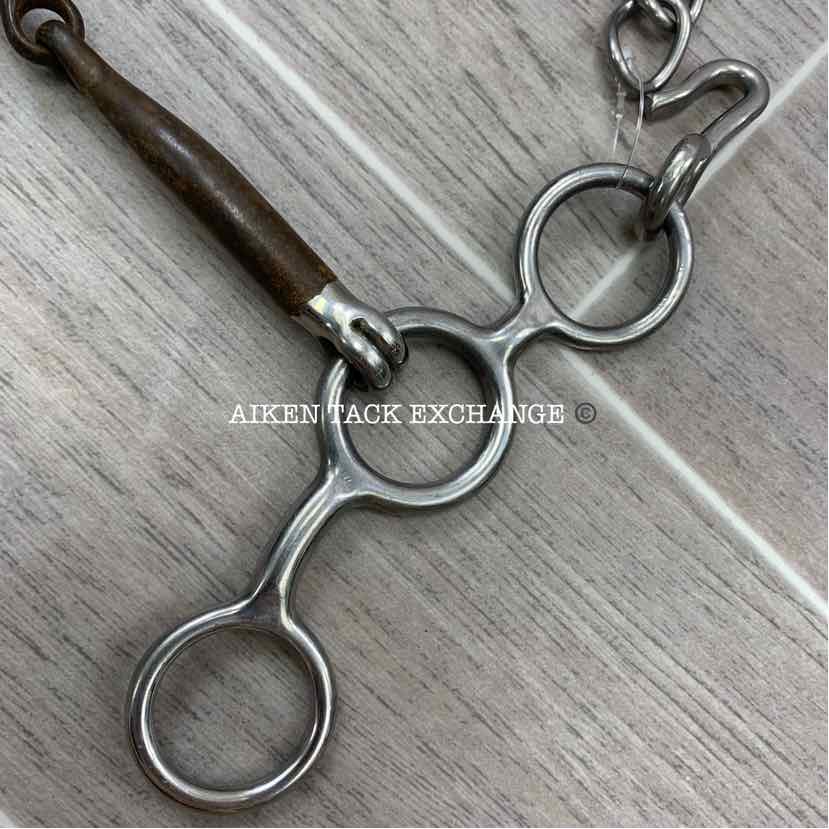 Sweet Iron Single Joint Jr. Cow Horse Bit 5"