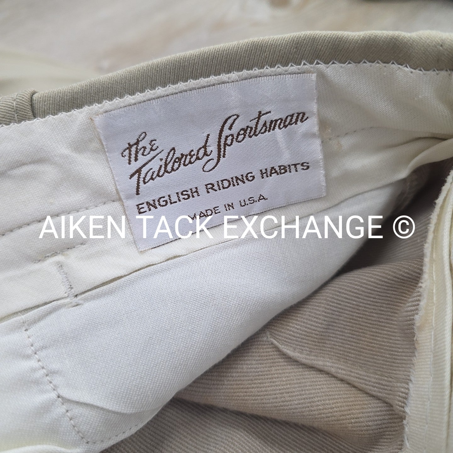 BARGAIN BUNDLE: 2 Pair Tailored Sportsman Knee Patch Breeches, Size 32