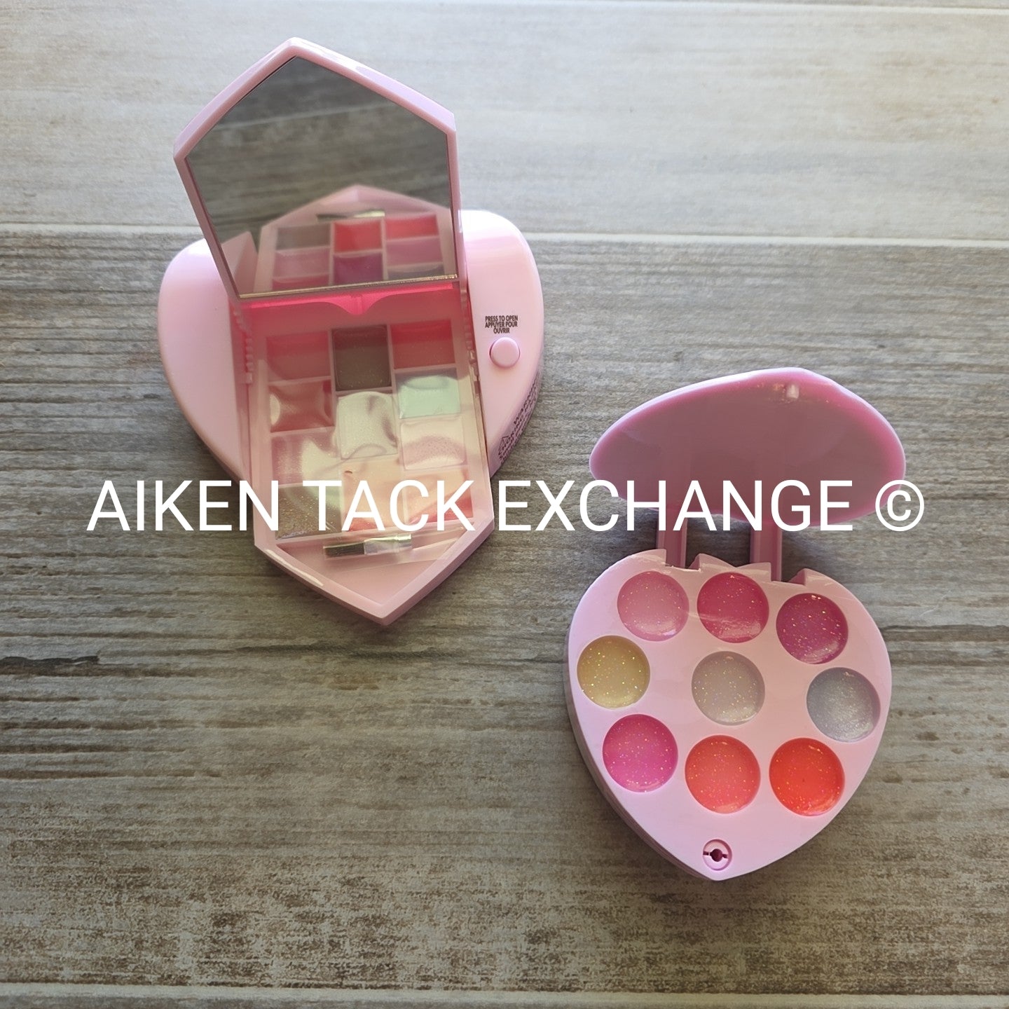 Claire's Beauty Set - 2 Makeup Palettes (1 Large, 1 Small)