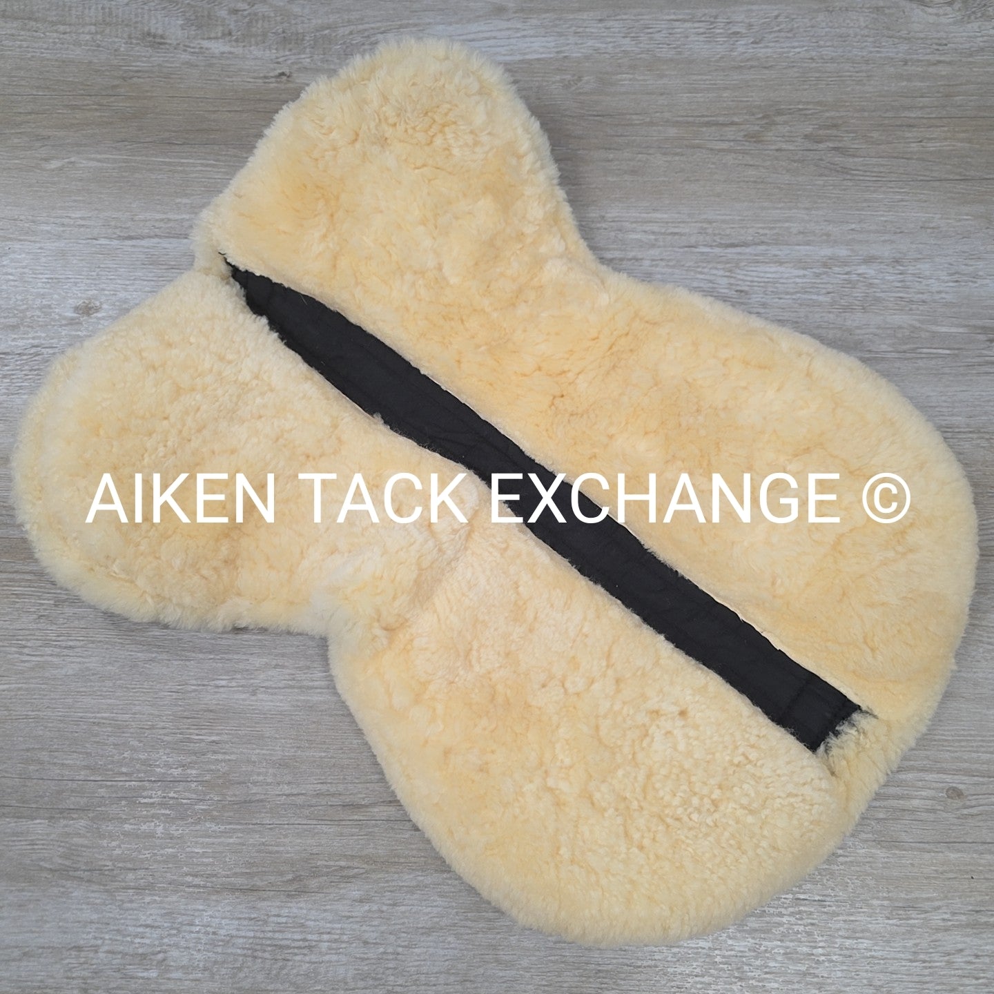 BR Equestrian Shimmable Sheepskin Half Pad, Size Full