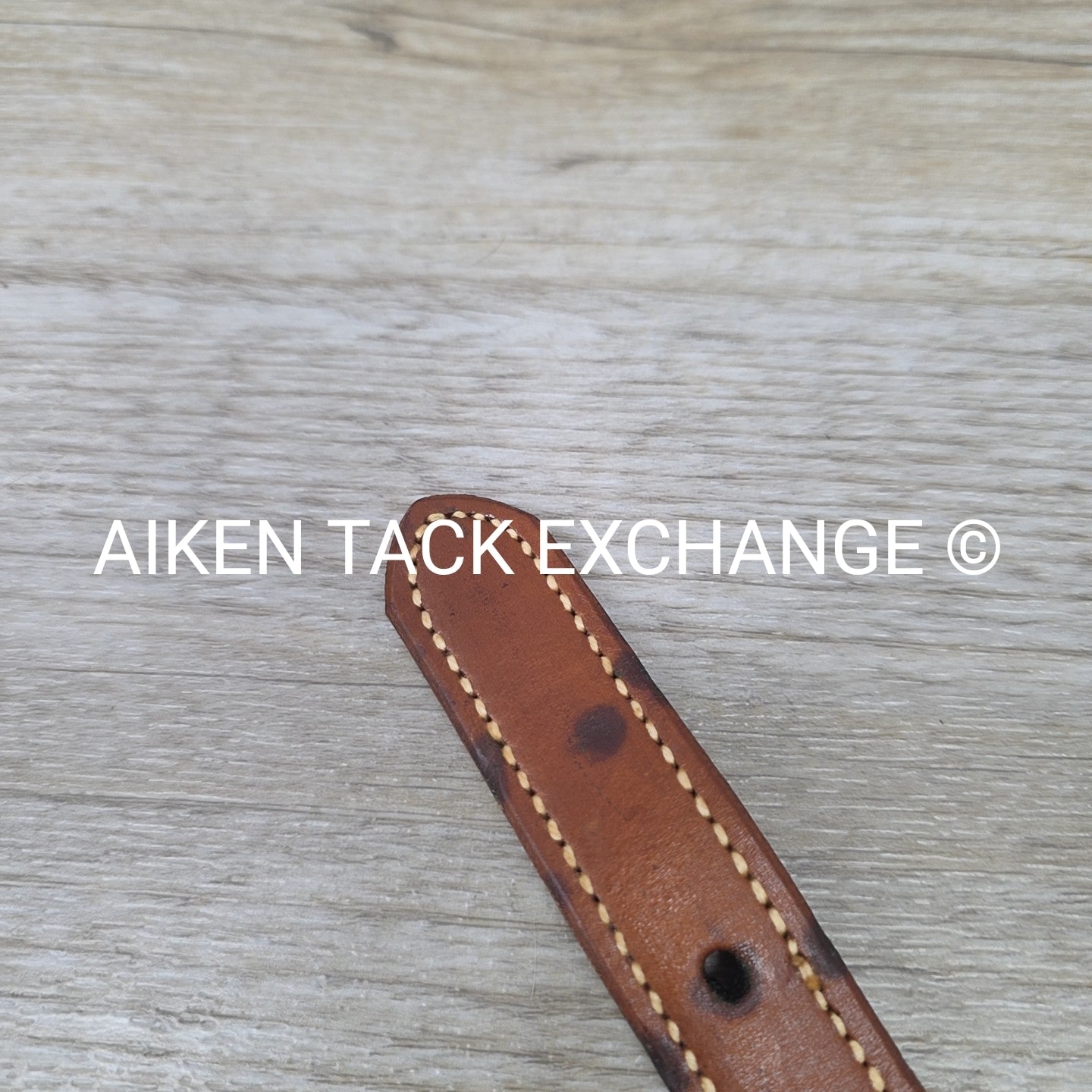 Stitched Replacement Halter Crown Piece, Brown, Size Full