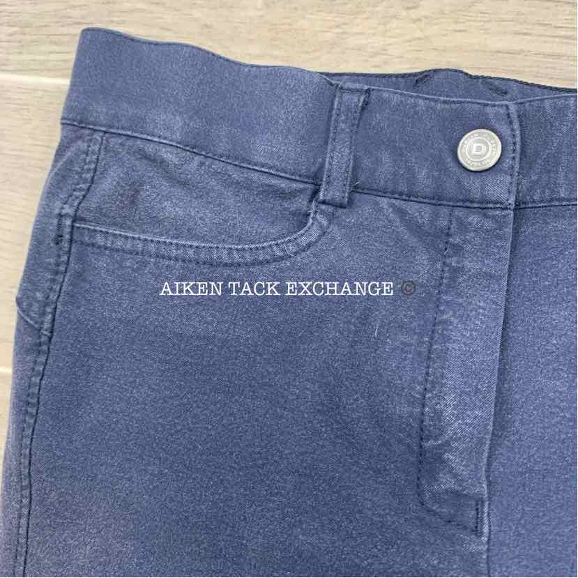 Dublin Silicone Glitter Knee Patch Breeches, Size 8