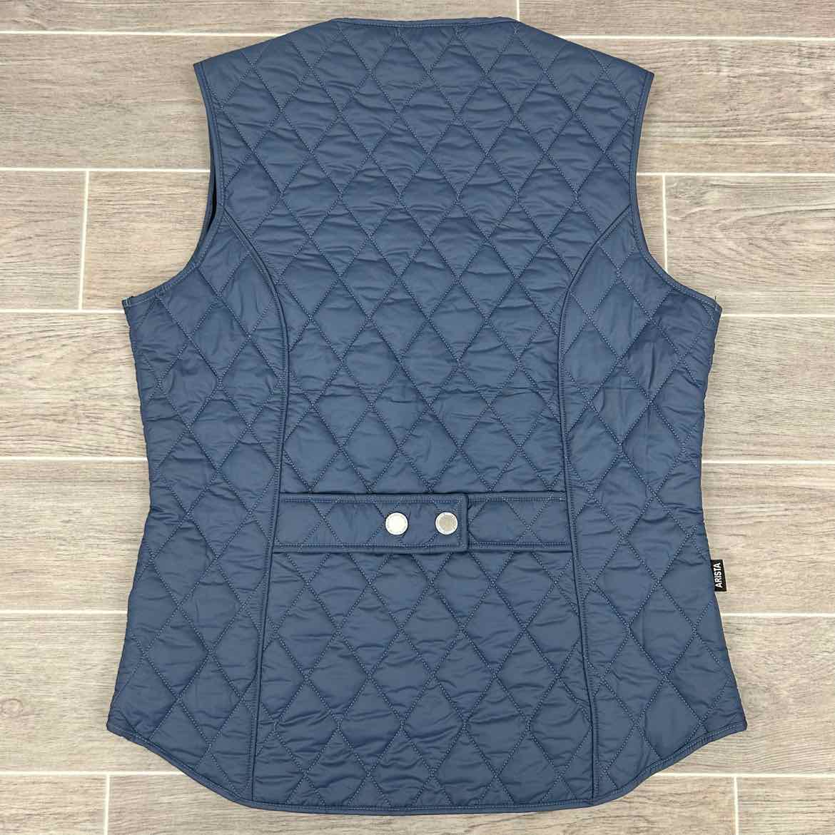 Arista Quilted Vest, Bluestone, Size Large