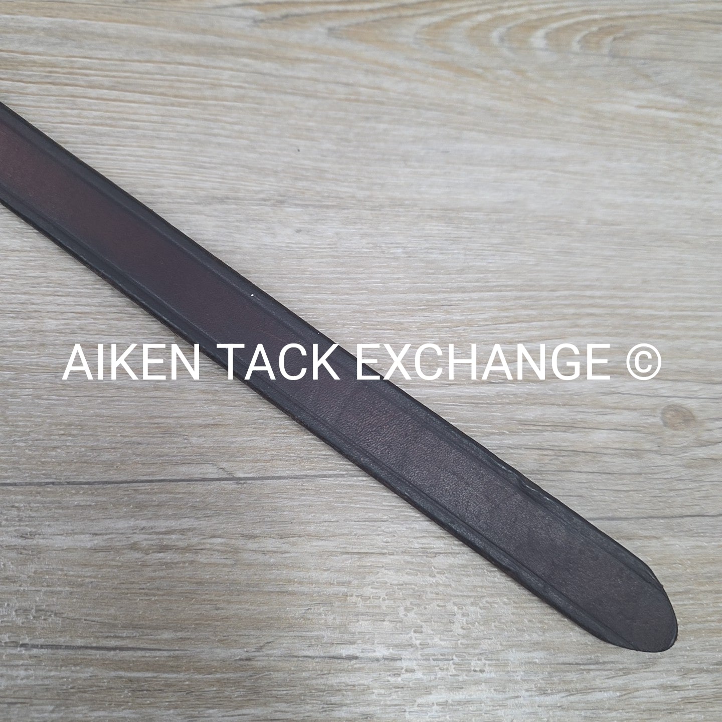 Tory Leather Padded Lead w/ Chain (has nameplate)