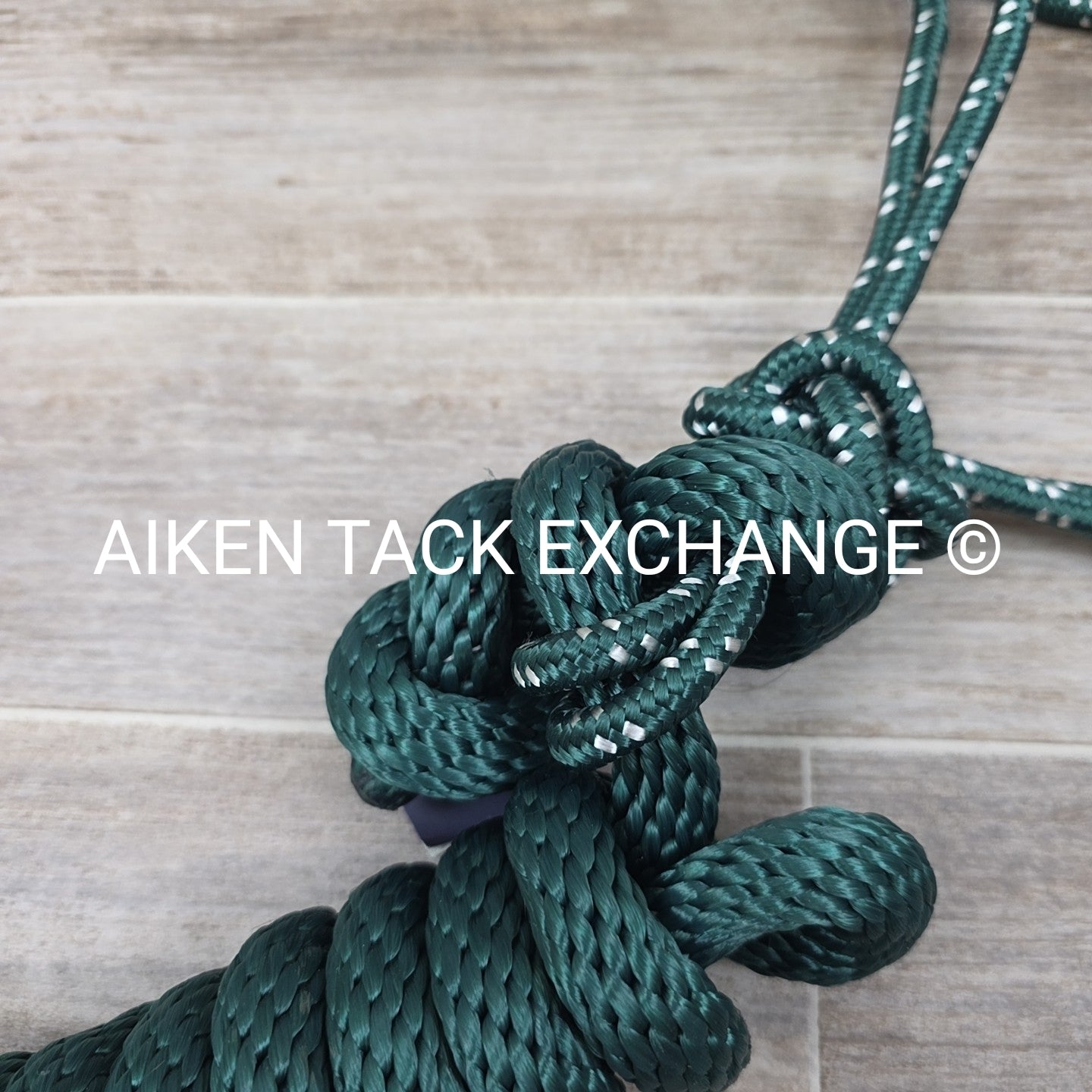 Direct Equine Braided Rope Halter w/ Lead