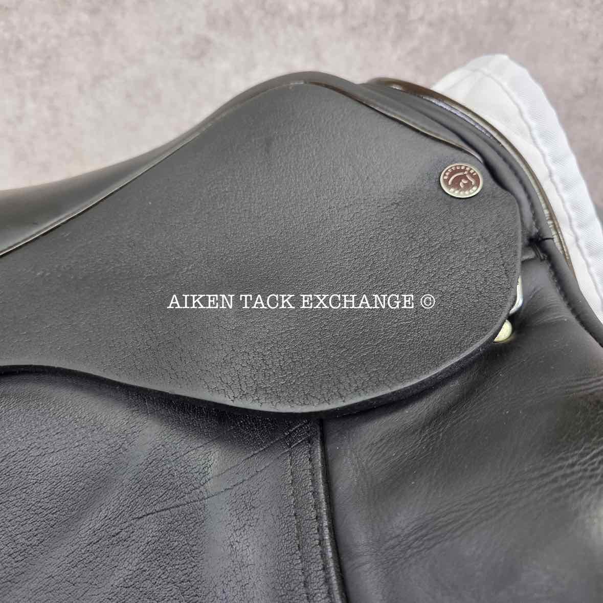 Dresch Phoenix Dressage Saddle, 18" Seat, Short Flap, Wide Tree, Wool Flocked Panels