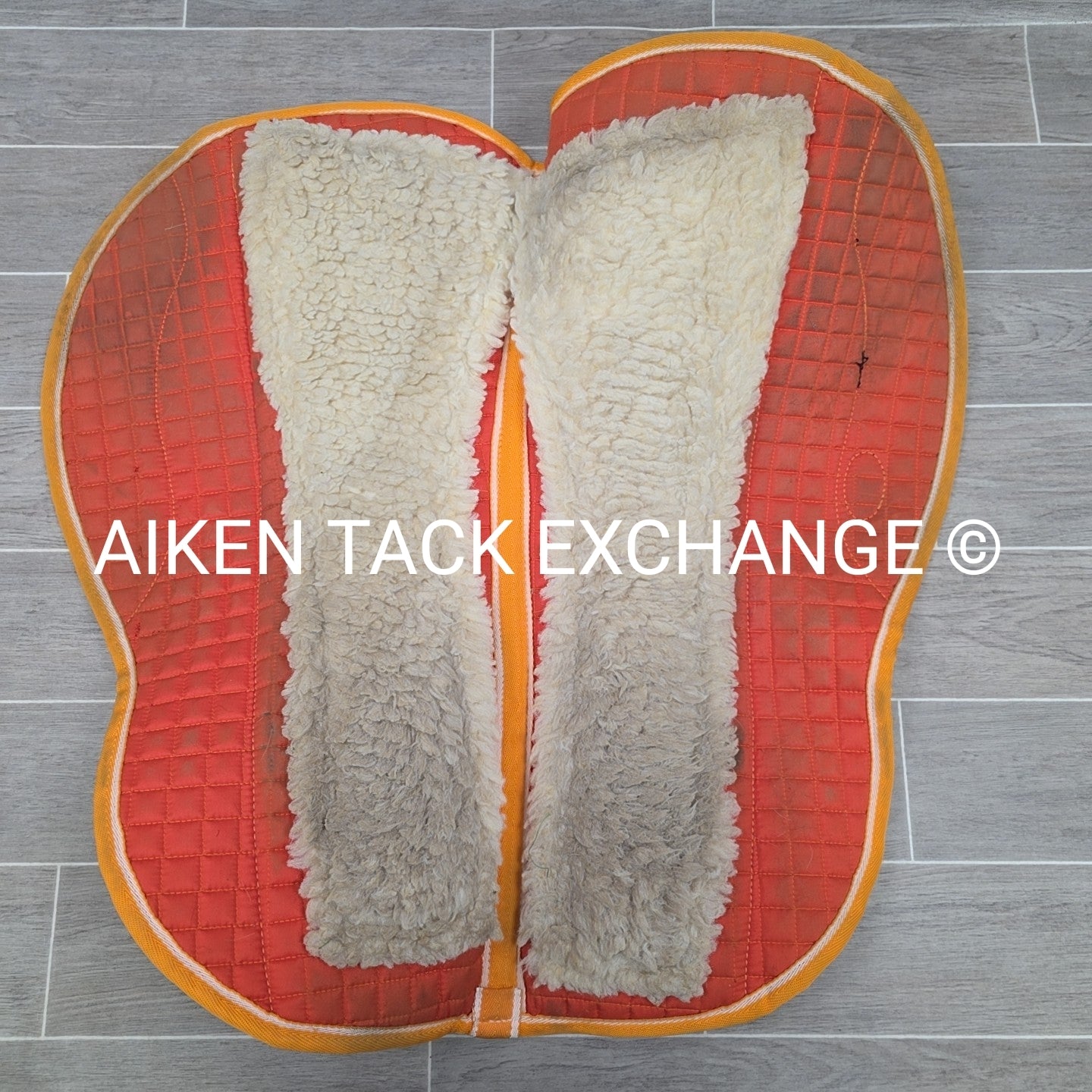 Challenger Horse Wear Fleece Lined Western Saddle Pad