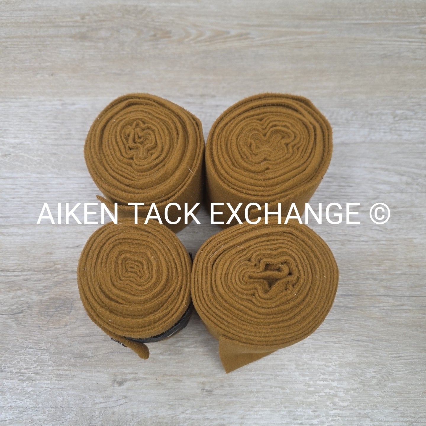 LeMieux Classic Fleece Polo Wraps, Ginger, Set of 4