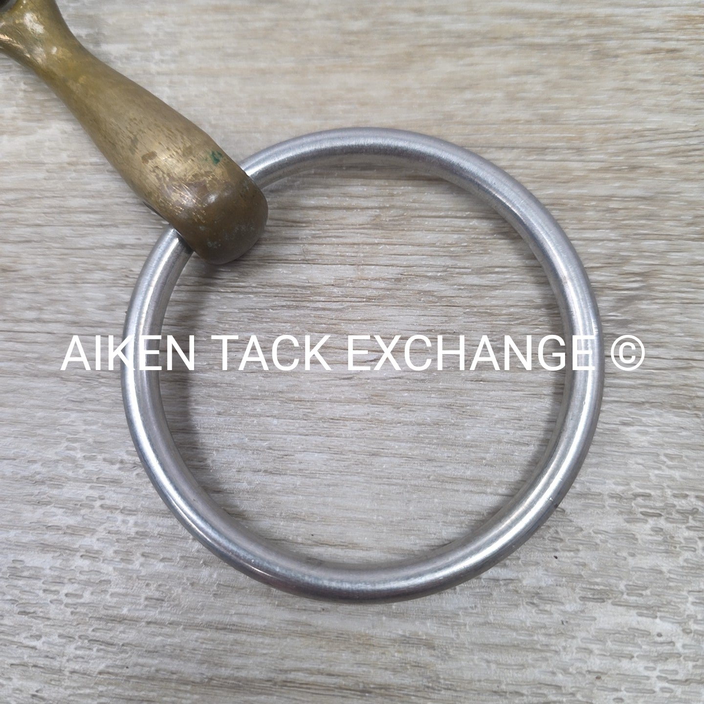 Herm Sprenger KK Single Joint Balkenhol Single Joint Loose Ring Bit 5.25"
