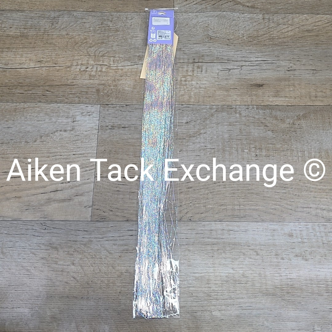 Claire's Faux Hair Tinsel Extension with 2 Clips