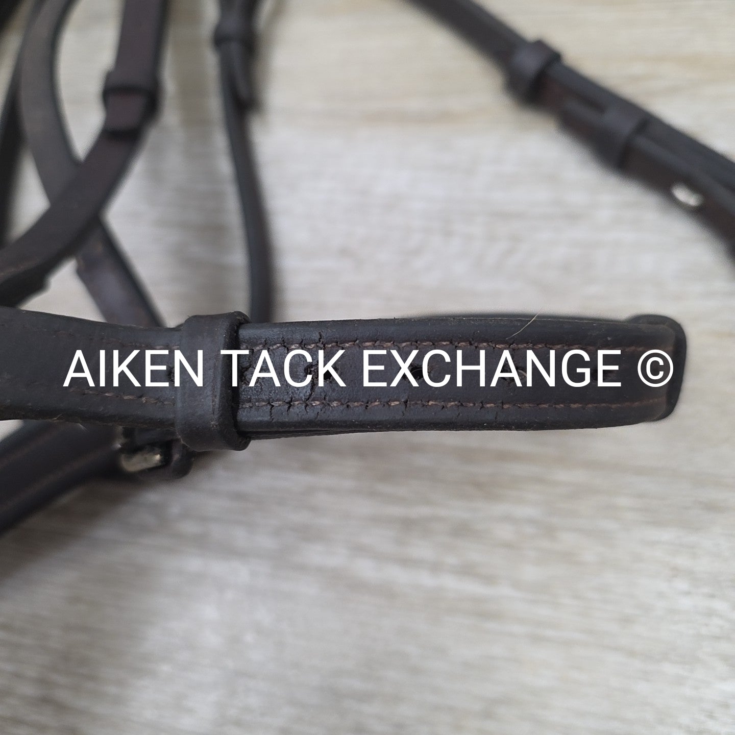 BARGAIN BUNDLE: Dover Saddlery Fancy Stitched Bridle with 2 Pairs Laced Reins &