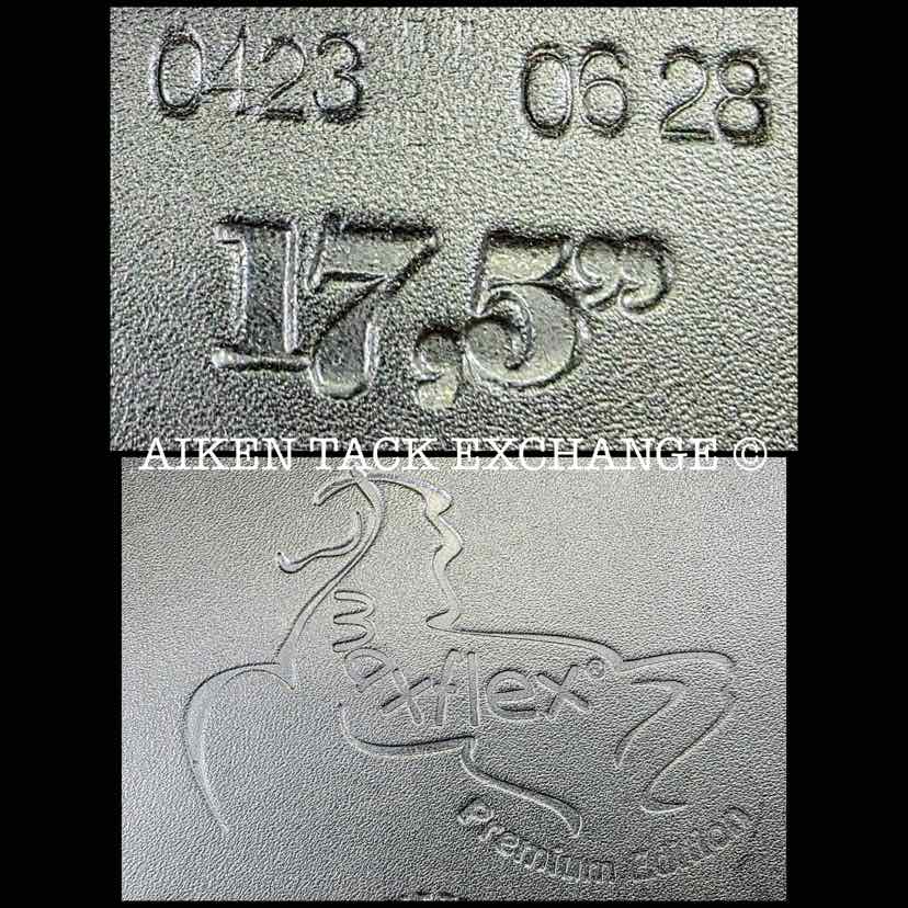 2023 MaxFlex Savannah Dressage Saddle, 17.5" Seat, XX-Wide Tree, Wool Flocked Panels