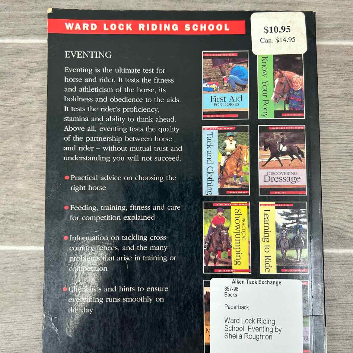 Ward Lock Riding School, Eventing by Sheila Roughton