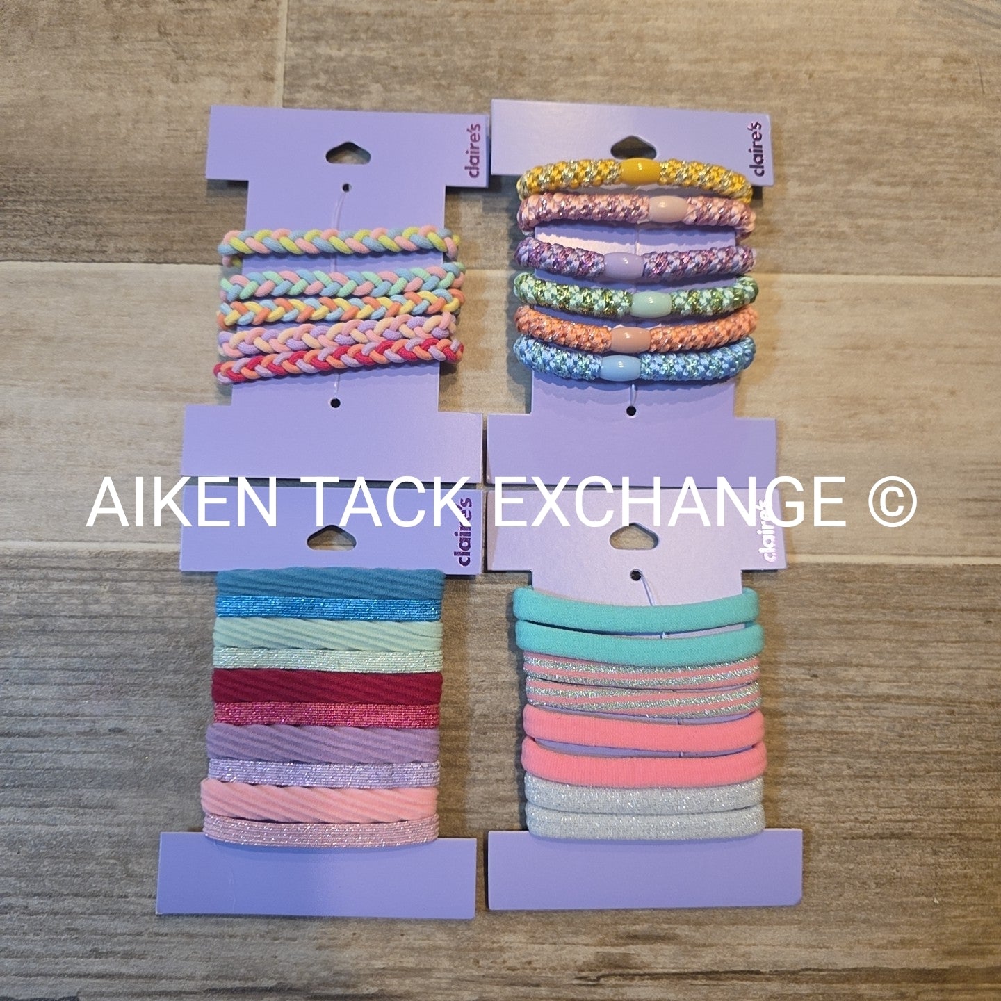 Claire's Hair Ties - Set of 4