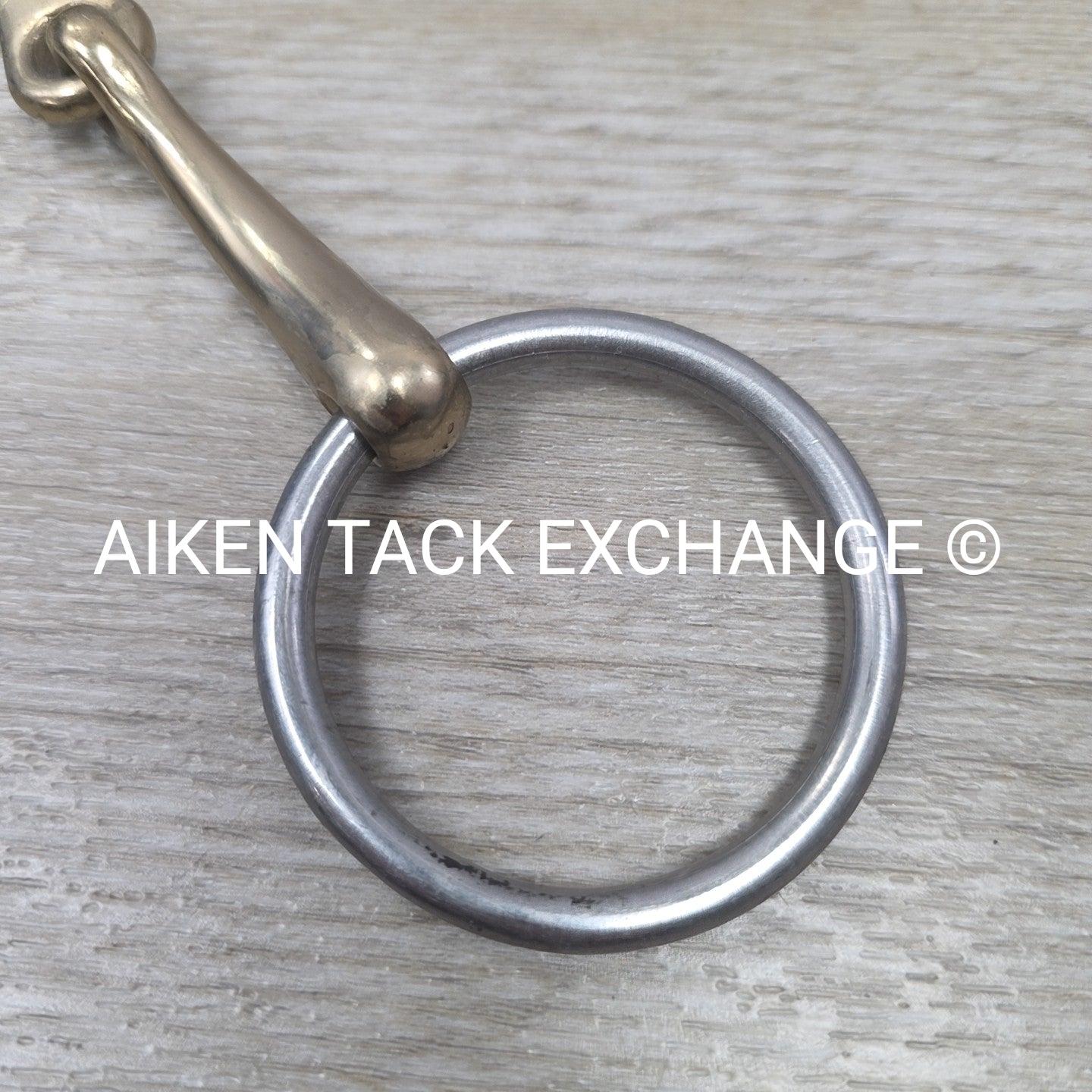 Metalab AlBaCon French Link Loose Ring Bradoon Bit, 6"