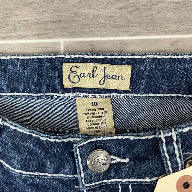 Earl Jean Skinny Leg Jeans, Size 10