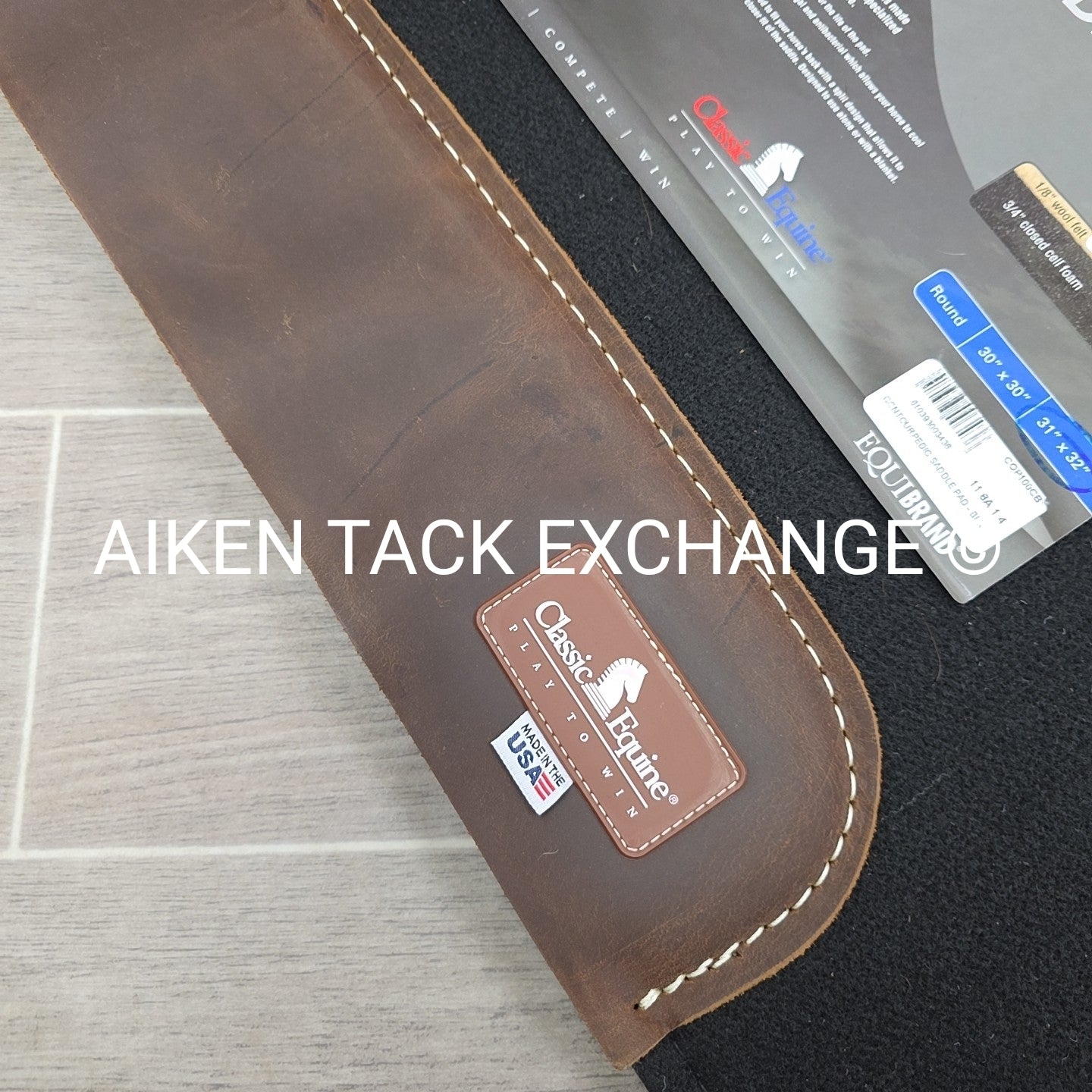 Classic Equine Contourpedic Western Saddle Pad, 31" x 32"