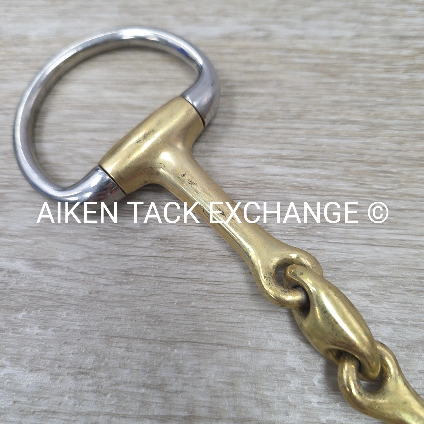 Neue Schule Tranz Angled Lozenge Eggbutt Bradoon Bit 4.75"