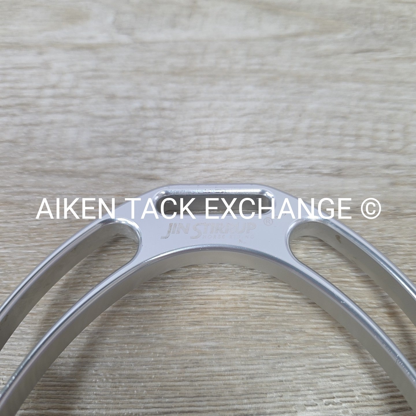 Jin Stirrups Size 4.75" Silver English Stirrup Irons