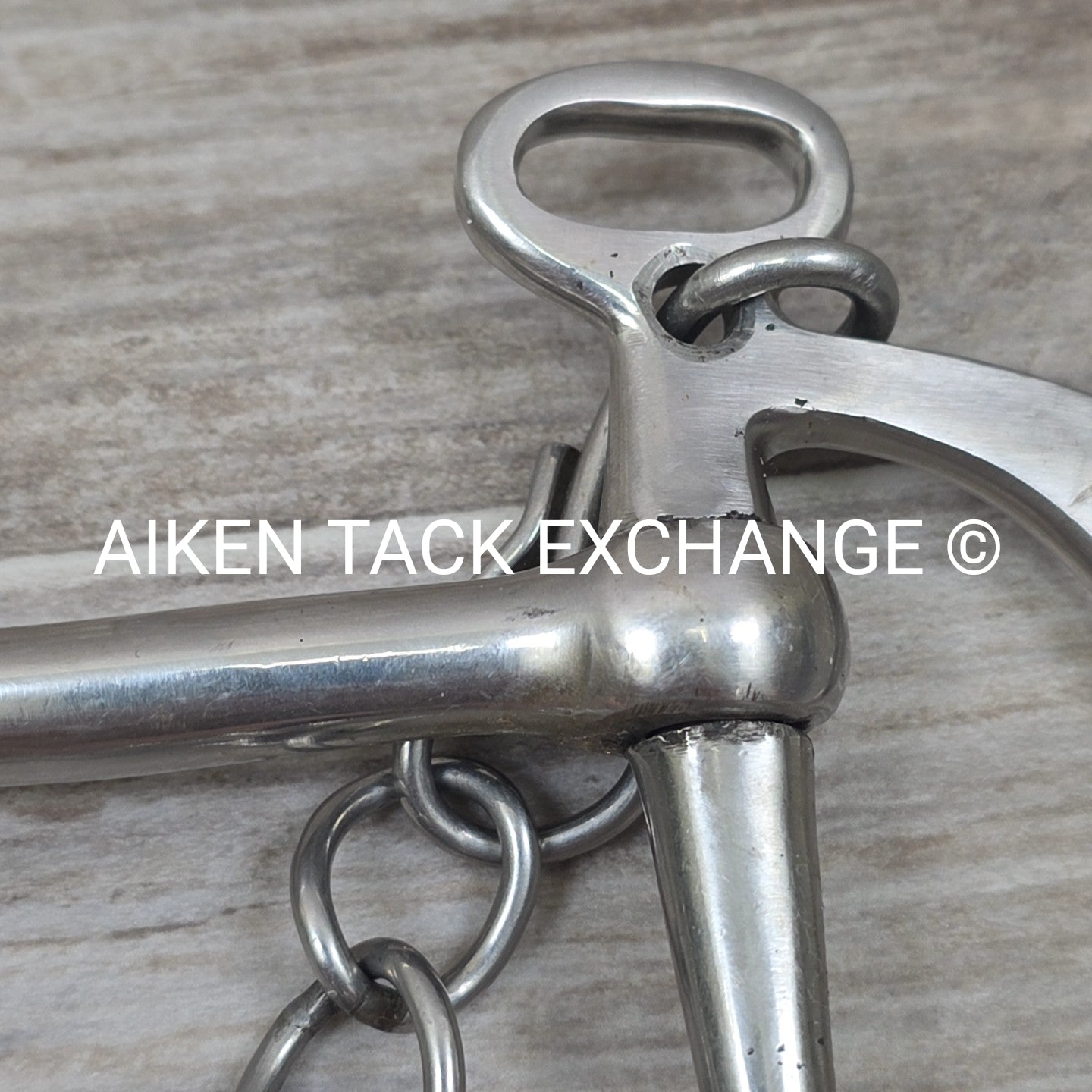 Mullen Mouth Uxeter Kimberwick Bit 6"
