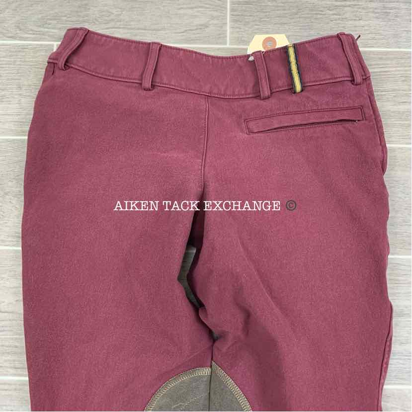 Noble Outfitters Size Zip Knee Patch Breeches, Size 22R
