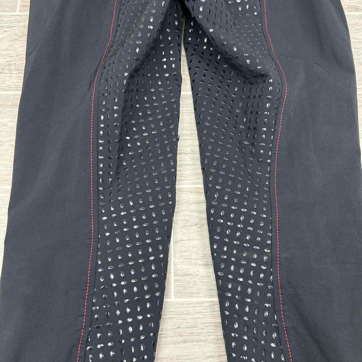 KL Select USG "IDA Smart" Silicone Grip Full Seat Breeches, Size 30