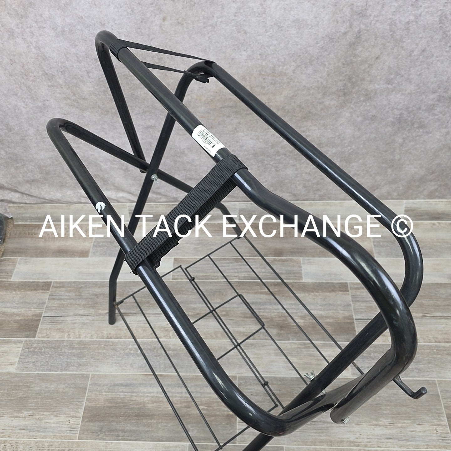 Folding Metal Western Saddle Rack