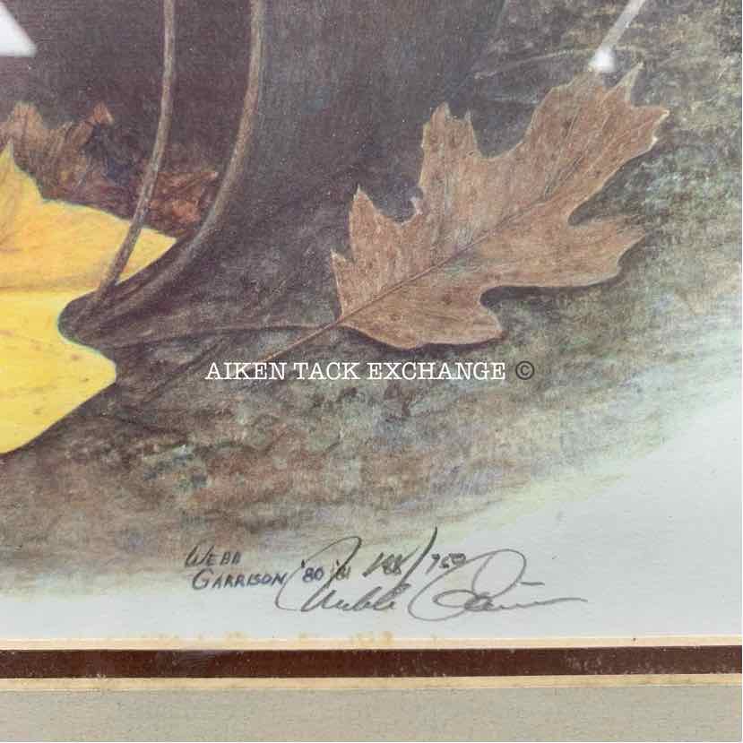 Webb Garrison Fox Print, Framed, 23" x 19"