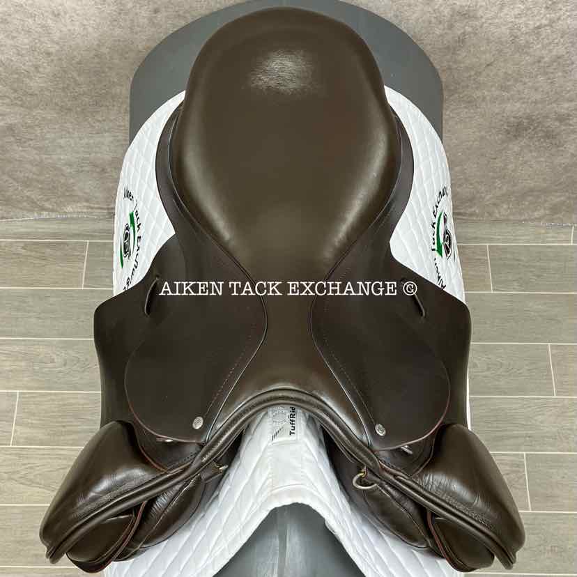 **SOLD** 2019 Loxley by Bliss Jump Saddle, 17.5" Seat, Adjustable Tree - Changeable Gullet, Wool Flocked Panels
