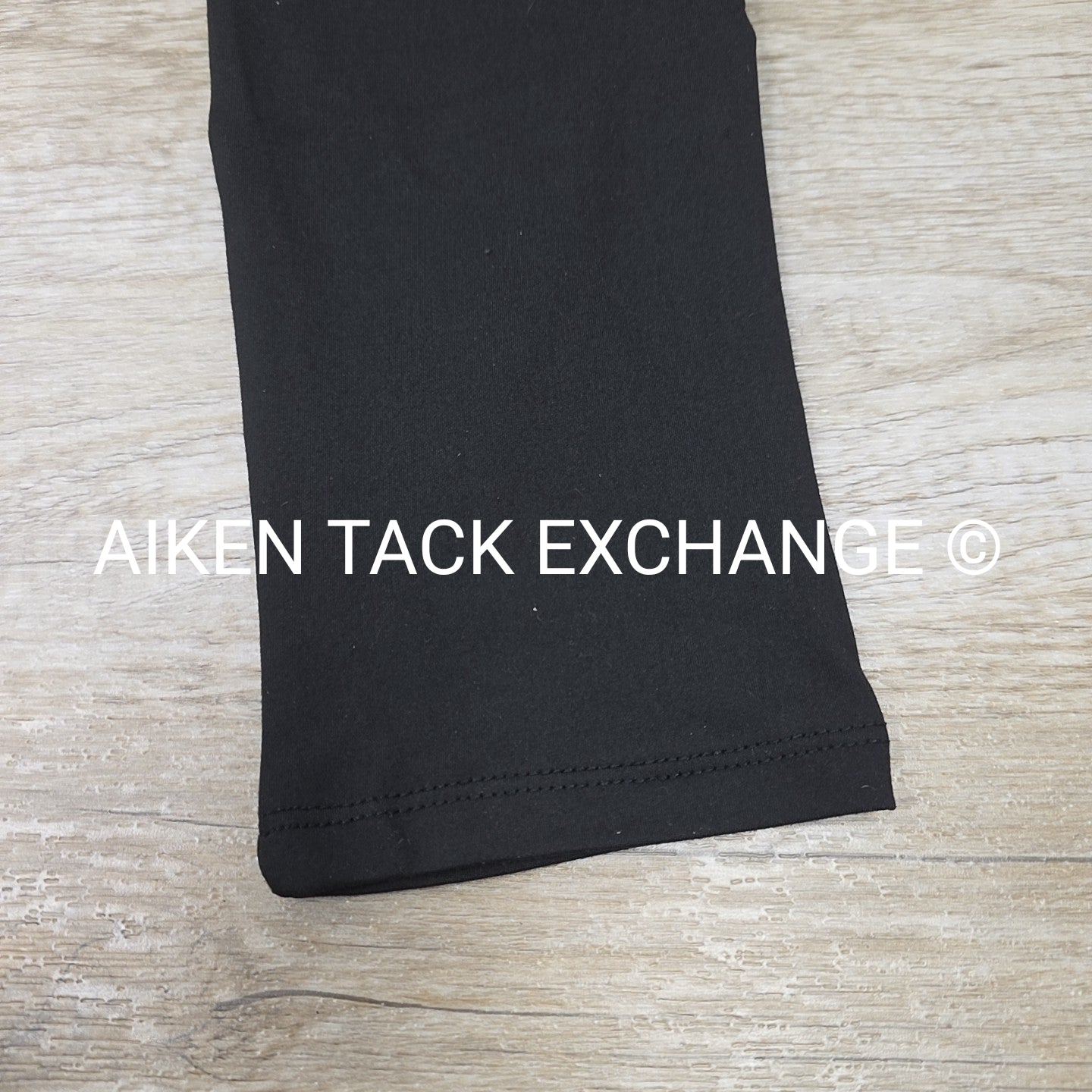 Hi-Rise Athletic Leggings Tights with Pockets, Black, Women's Size L/XL