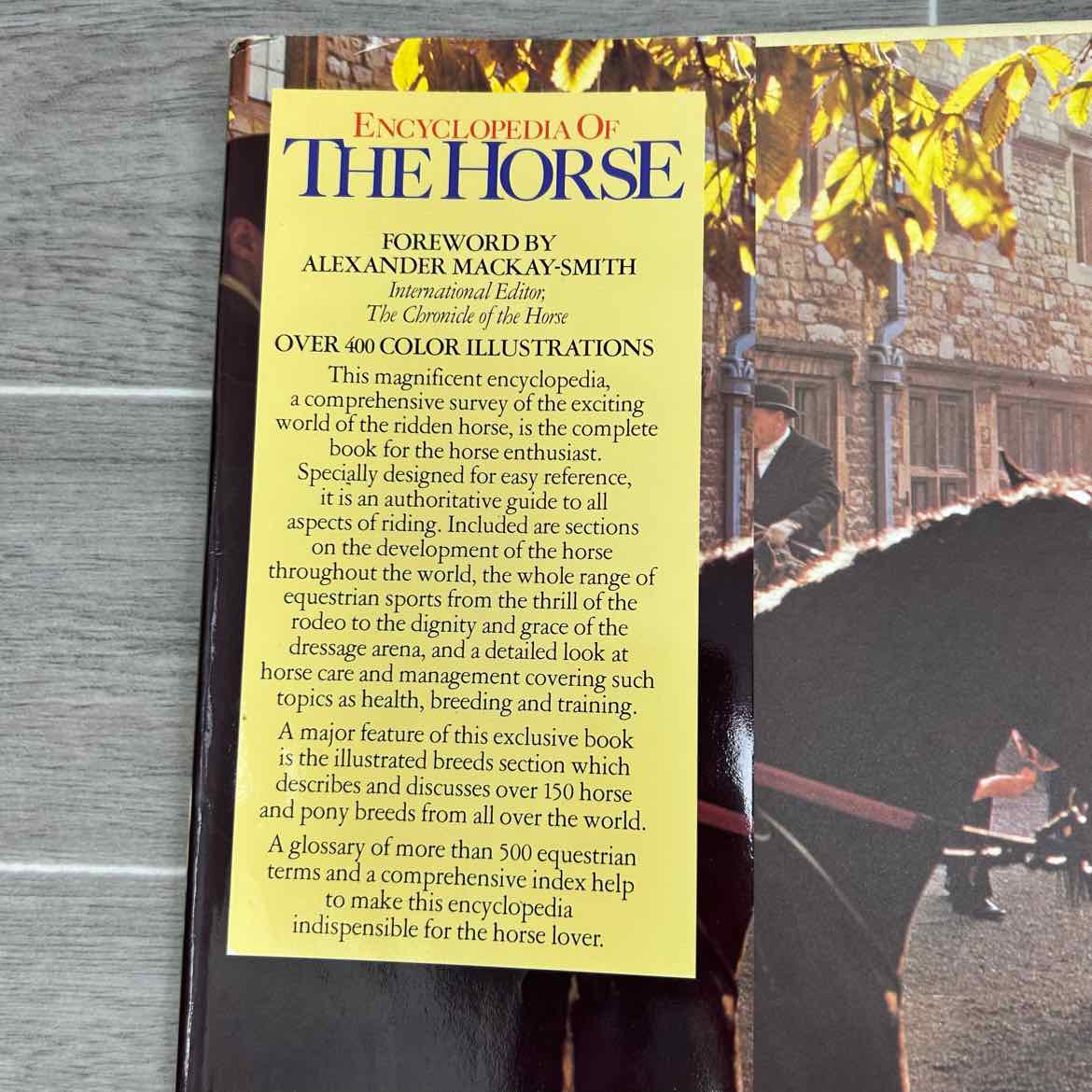 Encyclopedia of The Horse