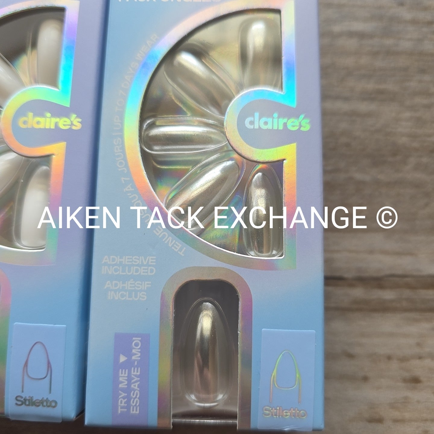 Claire's Press-On Nails (2 Sets) - 24 Count Each (48 Total)