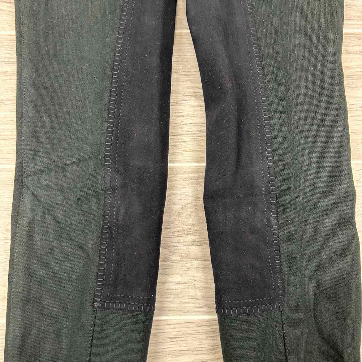 ELT Children's Full Seat Breeches, Black, Size 12, Brand New