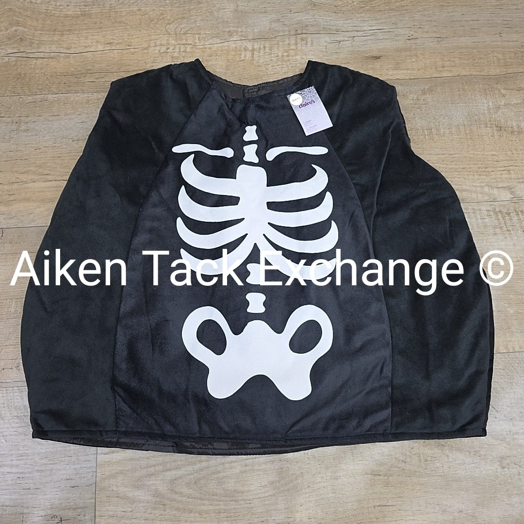 Claire's Children's Halloween Costume: Skeleton, One Size