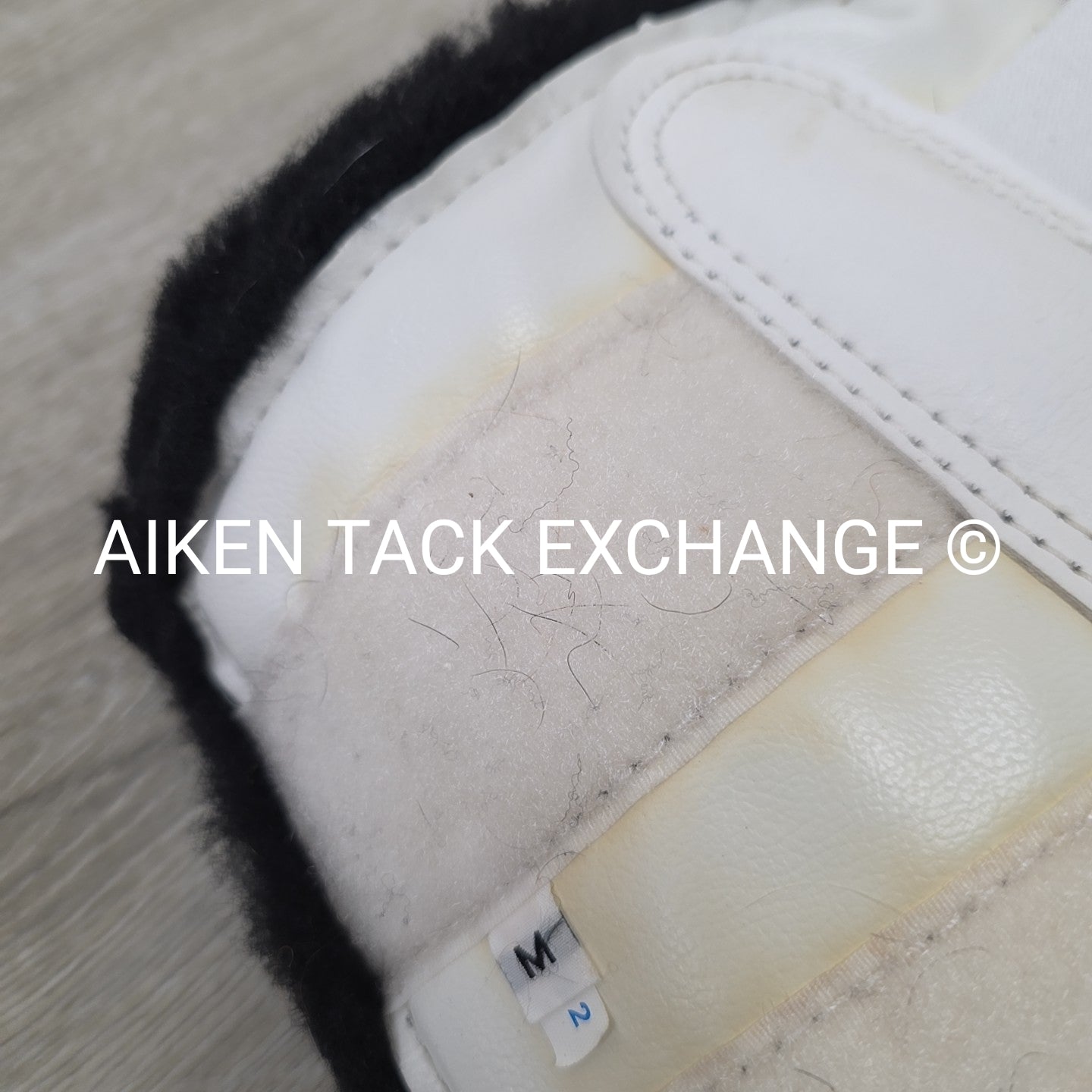 DSB Dressage Sport Boots Original, White/Black, Size Medium