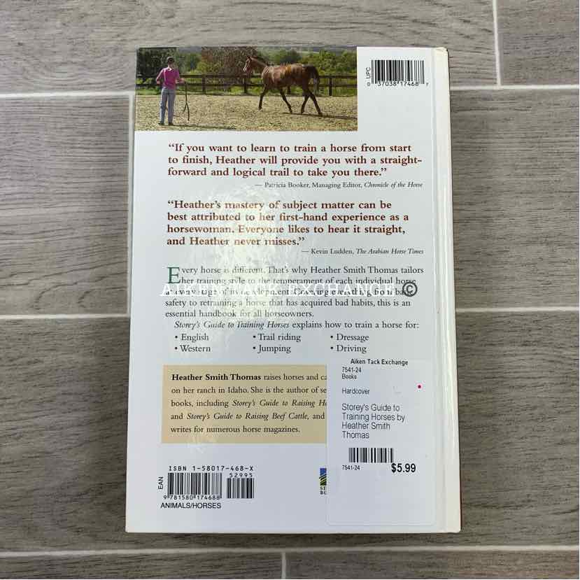 Storey's Guide to Training Horses by Heather Smith Thomas