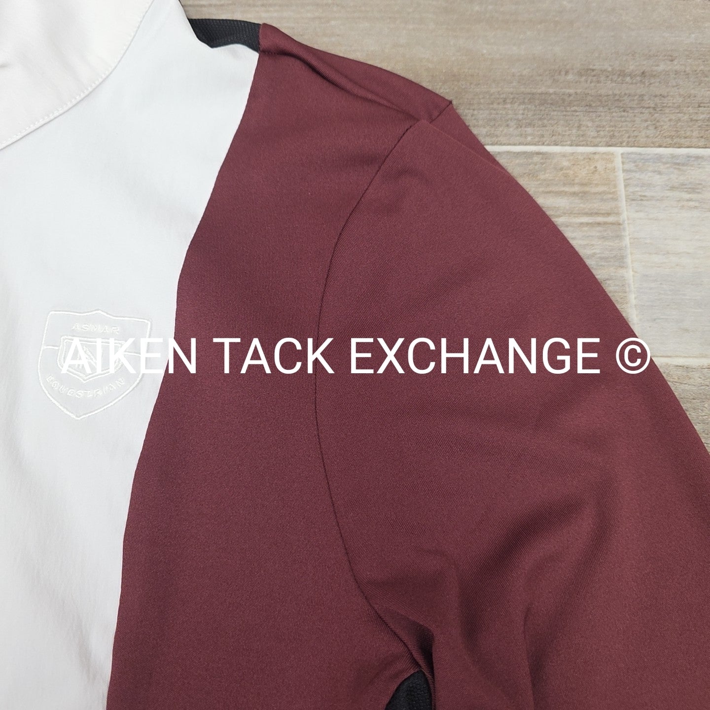 Asmar Equestrian Long Sleeve Show Shirt, Size X-Large