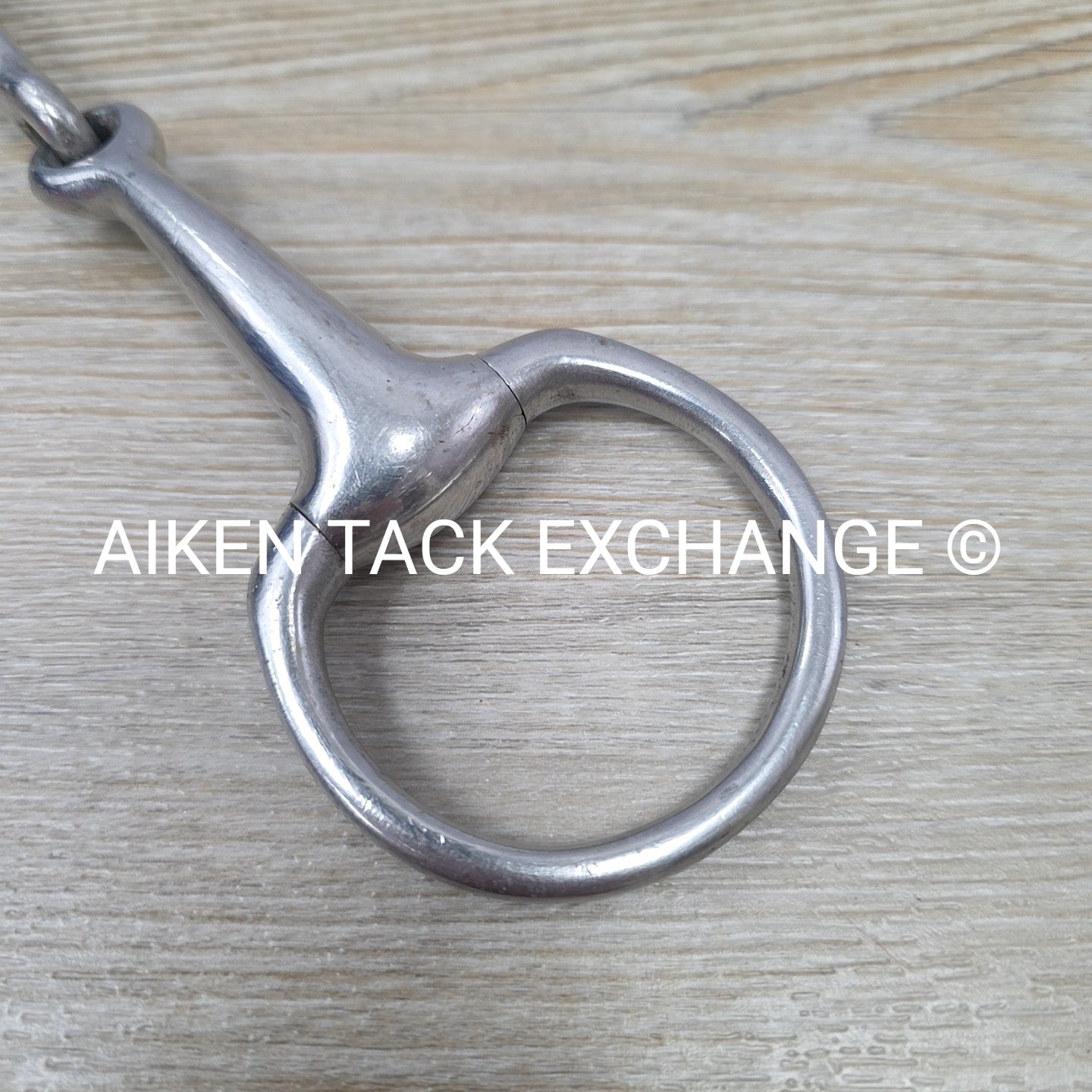 Single Joint Eggbutt Bradoon Bit 4.75"