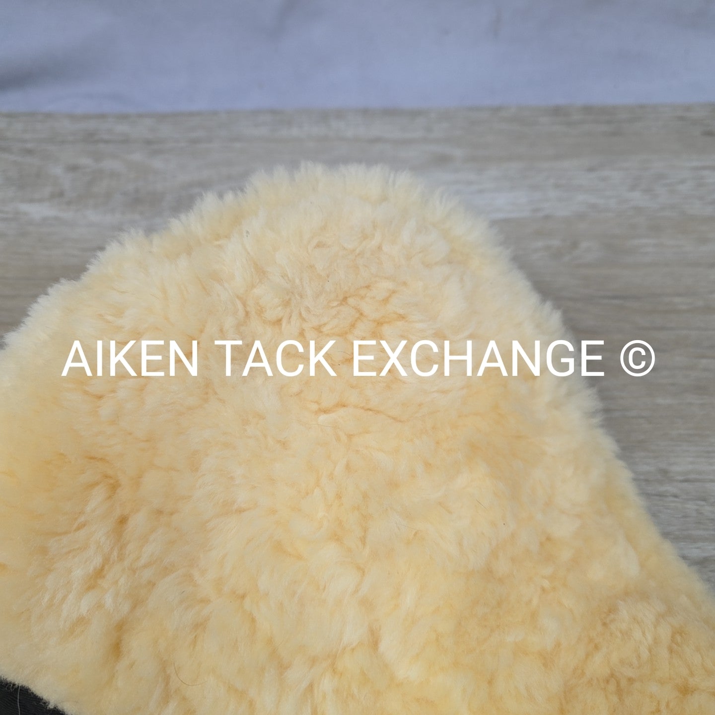 BR Equestrian Shimmable Sheepskin Half Pad, Size Full